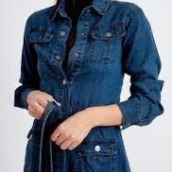 Rails Ripley Denim Dress - Picture 1 of 6